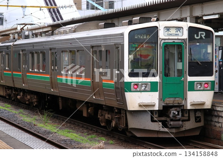 山形線/王本線719系列車停靠山形站(米澤⇔山形) 山形線/王本線719系列車停靠山形站(米澤⇔山形) 134158848