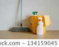 清潔工具/清潔生活的象徵 134159045