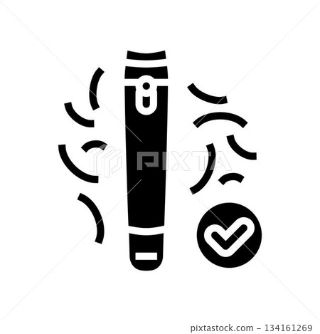 nail hygiene trim glyph icon vector illustration 134161269