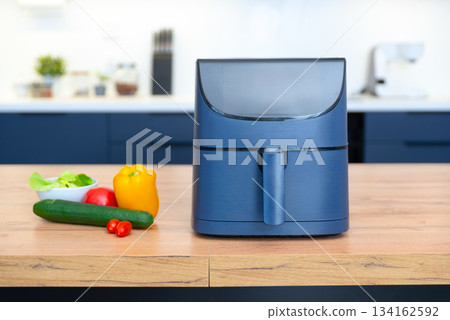 Air fryer machine in the kitchen Air fryer machine in the kitchen 134162592