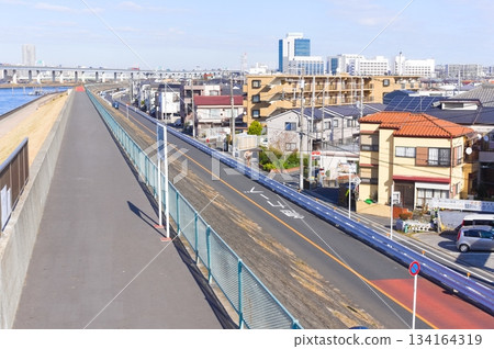 Near the mouth of the Nakagawa River, Edogawa Ward, Tokyo December 2025 Near the mouth of the Nakagawa River, Edogawa Ward, Tokyo December 2025 134164319