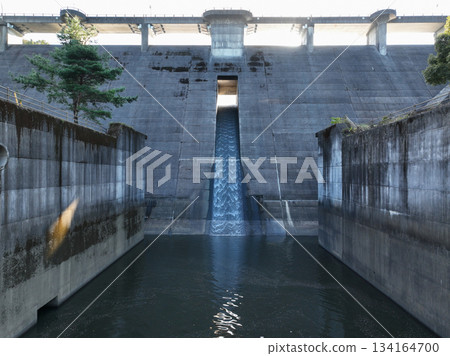 Fukui Dam, Anan City, Tokushima Prefecture Fukui Dam, Anan City, Tokushima Prefecture 134164700