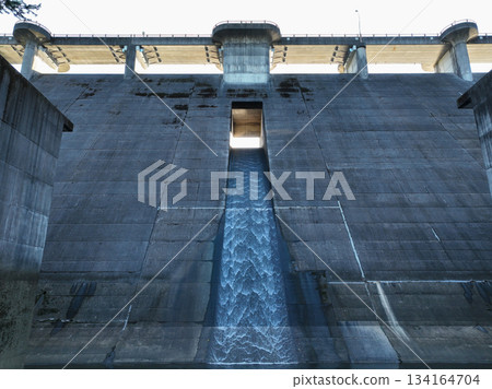 Fukui Dam, Anan City, Tokushima Prefecture Fukui Dam, Anan City, Tokushima Prefecture 134164704