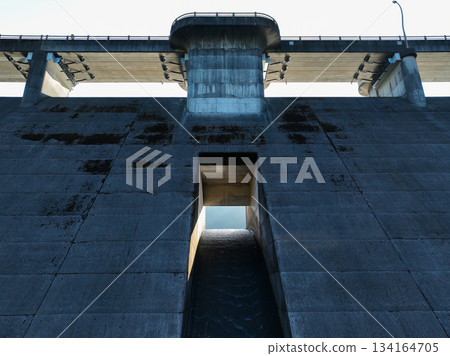 Fukui Dam, Anan City, Tokushima Prefecture Fukui Dam, Anan City, Tokushima Prefecture 134164705