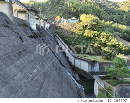 Fukui Dam, Anan City, Tokushima Prefecture Fukui Dam, Anan City, Tokushima Prefecture 134164707