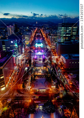 從札幌電視塔看到的夜景 134165507