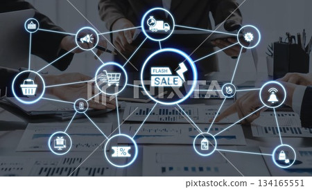 Flash sale and online shopping promotion Funnel Flash sale and online shopping promotion Funnel 134165551