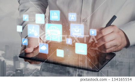 Communication network systems for digital connectivity Funnel 134165554