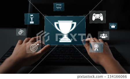 Achievement and Success Concept Marrow 134166066