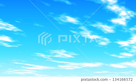 Clouds floating in the blue sky Clouds floating in the blue sky 134166572