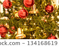 Glittering Christmas tree 134168619