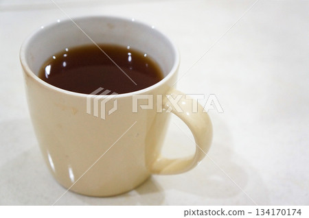 A cup of delicious roasted coffee 134170174
