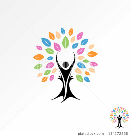 family 3 people raise hands leaves tree positve lifestyle activity foundation logo design graphic concept creative premium vector stock image top sell family 3 people raise hands leaves tree positve lifestyle activity foundation logo design graphic concept creative premium vector stock image top sell 134172268