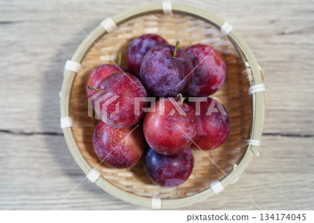 Sweet and juicy plums Sweet and juicy plums 134174045