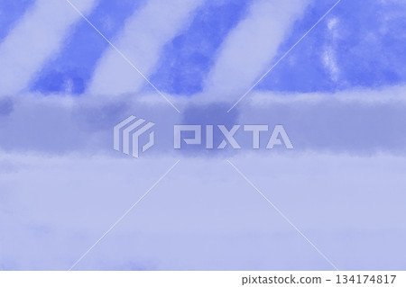 Illustration material: Gray lines on a dark blue background (Japanese modern image) 134174817