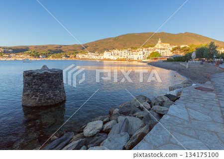 Seafront promenade in Cadaques, Cadaques, Spain Seafront promenade in Cadaques, Cadaques, Spain 134175100