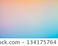 Abstract background with soft orange and blue tones blending together 134175764