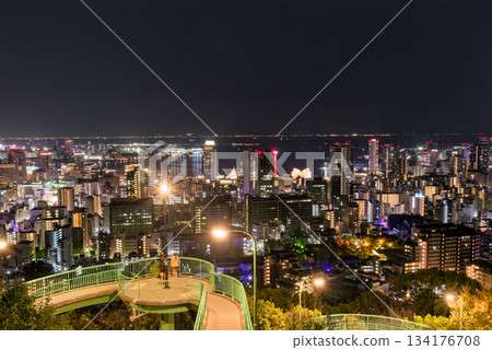從金星橋眺望神戶夜景 從金星橋眺望神戶夜景 134176708