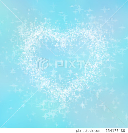 閃亮的心形背景素材,藍色 閃亮的心形背景素材,藍色 134177488
