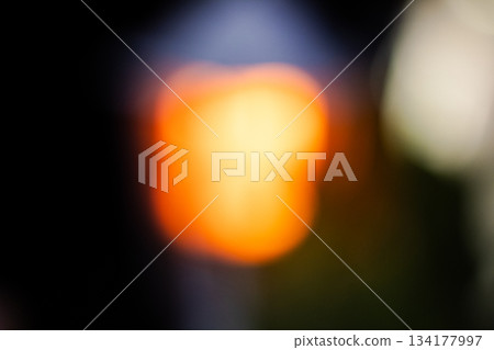 Abstract bright orange glow light effect background with vintage film grain texture Abstract bright orange glow light effect background with vintage film grain texture 134177997