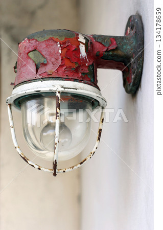 Retro lamp for ships 134178659