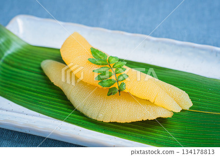 Arrangement of herring roe Arrangement of herring roe 134178813