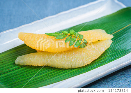 Arrangement of herring roe Arrangement of herring roe 134178814