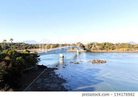 熊本觀光「天草五橋」海橋與中橋(3號橋) 熊本觀光「天草五橋」海橋與中橋(3號橋) 134178982