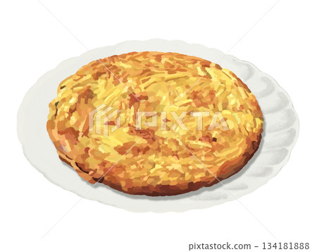 Rosti (whole) plate included 134181888