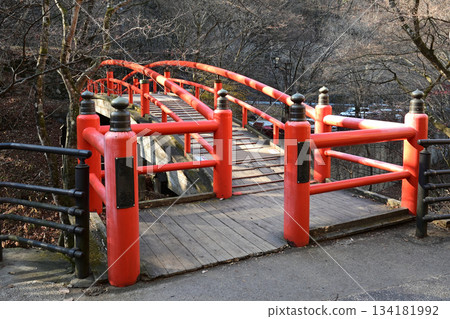 冬天的伊香保溫泉“香賀橋” 134181992