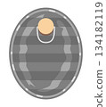 Hot water bottle illustration 134182119