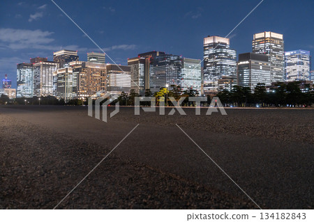 《東京》丸之內商圈夜景 134182843