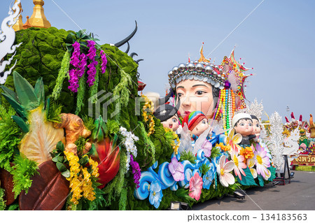 Songkran Festival in Thailand 134183563