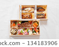 Images of bento and osechi side dishes 134183906