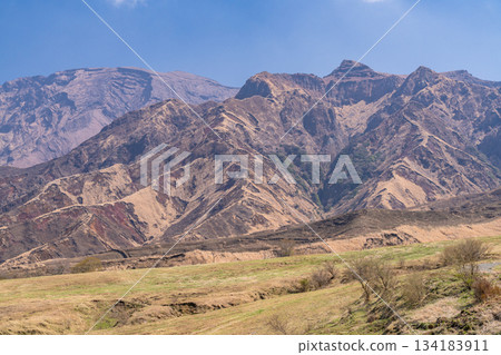 熊本縣阿蘇草原風光 134183911