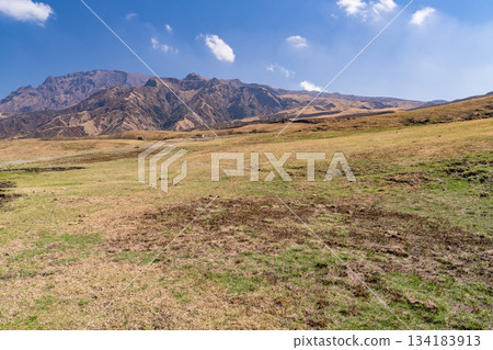 熊本縣阿蘇草原風光 134183913
