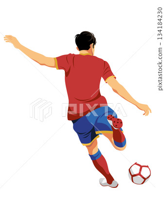 足球運動員 足球運動員 134184230
