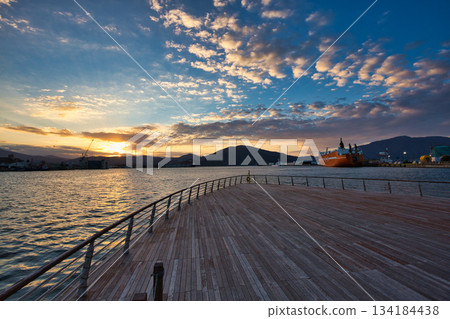 敦賀金崎綠地的日落 134184438
