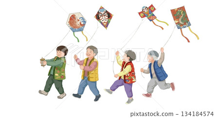 新年的風景 134184574