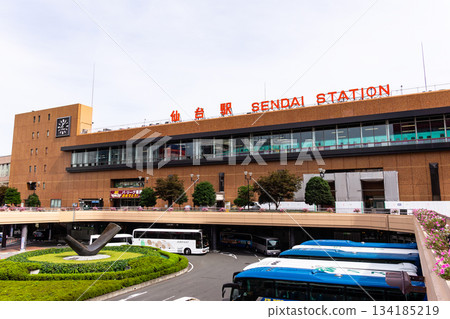 JR仙台站外觀，位於宮城縣仙台市青葉區中央。 134185219