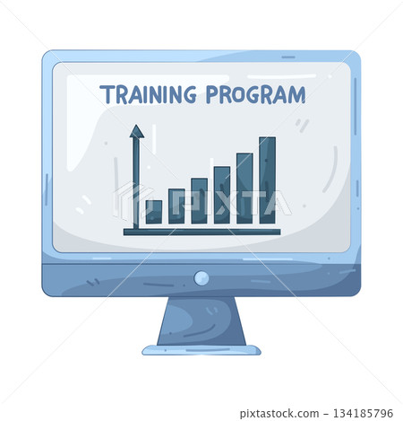 Illustration of training program  134185796