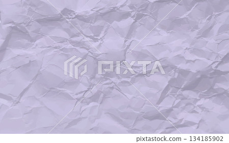 Colored crumpled paper background, purple, crumpled blank sheet. Colored crumpled paper background, purple, crumpled blank sheet. 134185902