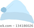 Light Blue Nightcap Illustration 134186026