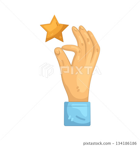 Illustration of star Illustration of star 134186186