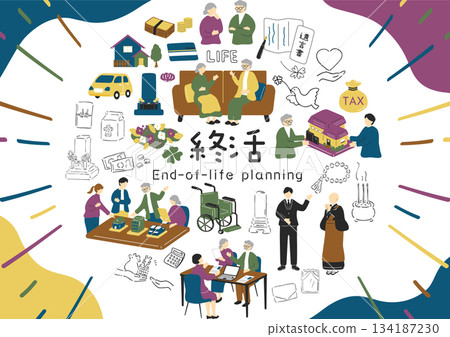 Families facing end-of-life planning 134187230