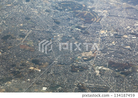 奈良市菖蒲池、學園前、富岡地區鳥瞰圖 奈良市菖蒲池、學園前、富岡地區鳥瞰圖 134187459