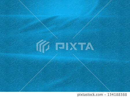 Rough textured blue fabric 134188388
