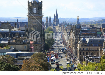 The streets of Edinburgh The streets of Edinburgh 134189017