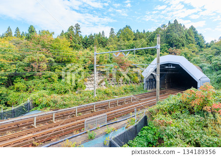 Seikan Tunnel in autumn, Higashitsugaru District, Aomori Prefecture Seikan Tunnel in autumn, Higashitsugaru District, Aomori Prefecture 134189356