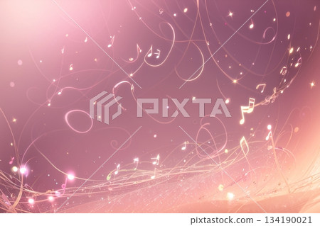 描繪夢幻般音樂世界的插圖 134190021